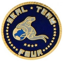 VIEW Seal Team 4 Lapel Pin