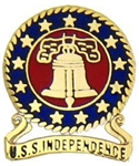 VIEW USS Independence Lapel Pin