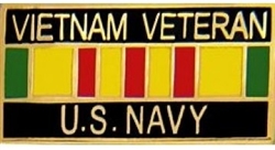 VIEW Navy Vietnam Veteran Lapel Pin