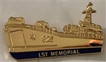 VIEW US Navy LST Memorial Lapel Pin