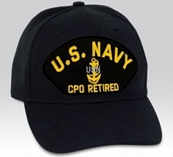 VIEW US Navy CPO Retired Ball Cap