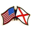VIEW Florida/American Flag Lapel Pin