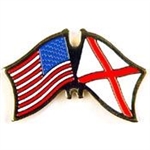 VIEW Florida/American Flag Lapel Pin