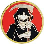 VIEW Grim Reaper Lapel Pin