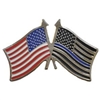 VIEW USAF/US Flags Lapel Pin