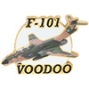 VIEW F-101 VooDoo  Lapel Pin