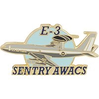 VIEW E3 Sentry AWACS Lapel Pin