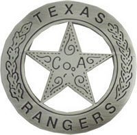 VIEW Texas Ranger Replica Badge