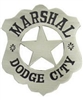 VIEW Marshal Dodge City Replica Badge