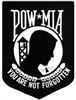 VIEW POW-MIA You Are Not Forgotten Back Patch