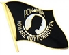 VIEW POW-MIA Flag Lapel Pin
