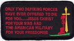 VIEW Two Defining Forces Patch
