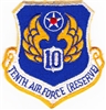 VIEW 10th Air Force Reserve Patch
