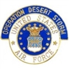 VIEW USAF Desert Storm Lapel Pin
