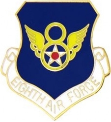 VIEW 8th AF Lapel Pin