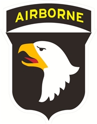 VIEW 101st AB Div Window Decal