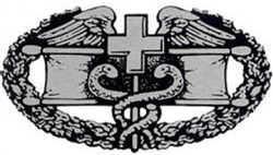 VIEW Combat Medic Badge Window Decal