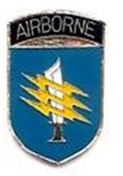 VIEW US Army Special Forces Airborne Hat Pin
