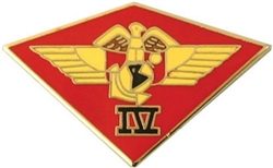 VIEW 4th Mar Air Wing Lapel Pin