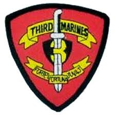 VIEW 3rd Marine Regiment Lapel Pin