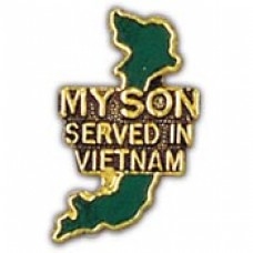 VIEW My Son Served In Vietnam Lapel Pin