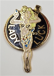 VIEW Lady Luck Lapel Pin