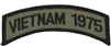 VIEW Vietnam 1975 Patch