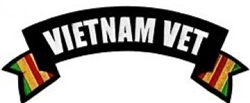 VIEW Vietnam Vet Rocker Back Patch