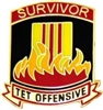VIEW Survivor Tet Offensive Lapel Pin