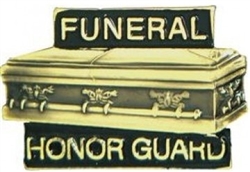 VIEW Funeral Honor Guard Lapel Pin