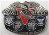 VIEW WWII Veteran and Proud Of It buckle