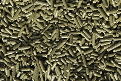 Pellets of Organic Alfalfa (40 lb bag) small pellet size only