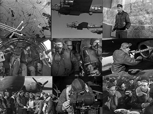 Photos from the classic World War 2 bomber documentary film Target for Today.