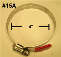 Drill Mount 4" Ring Clamp