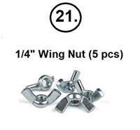 1/4" Wing Nut