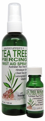 TEA TREE Piercing Aftercare Set