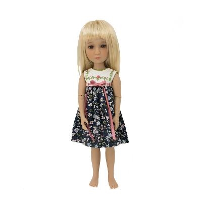 Outfit - Boneka Blue Floral Dress