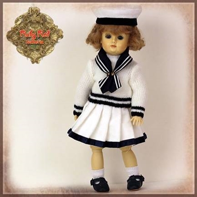 EC0074A Bleuette Sailor Outfit  With Shoes