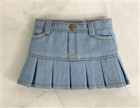 Li'l Dreamer Outfit - Denim Skirt Blue