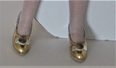 Shoes - Polly Gold And Silver