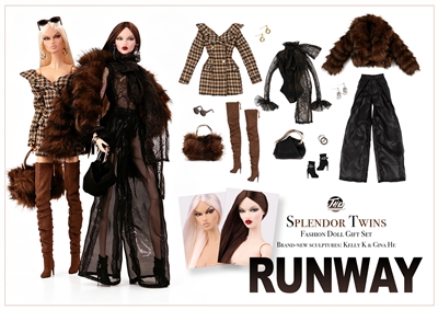 Pre-Order Deposit:  Splendor Twins Fashion Doll Gift Set