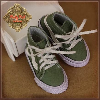 WH0075B 12" In Motion Green Sneakers