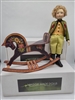 Oliver Doll And Decoupage Rocking Horse
