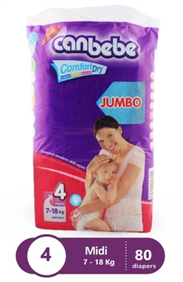 Canbebe Diapers 7-18 Kg