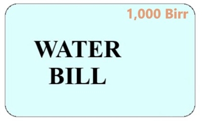 Large Family Water Bill Payment