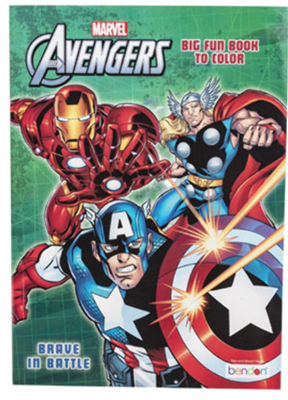 Superhero Avengers Coloring Book