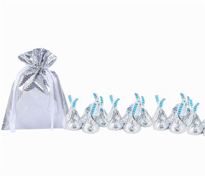 Hershey's Chocolate Kisses Wrapped