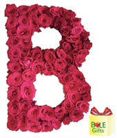 Letter & Number Design Roses