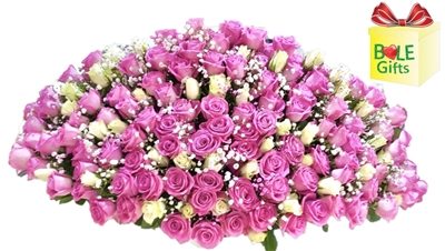 XLarge Pink White Bouquet