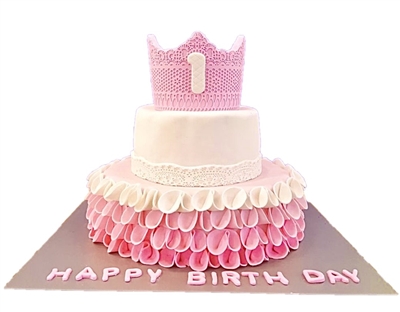 Princess Happy Birthday Cake